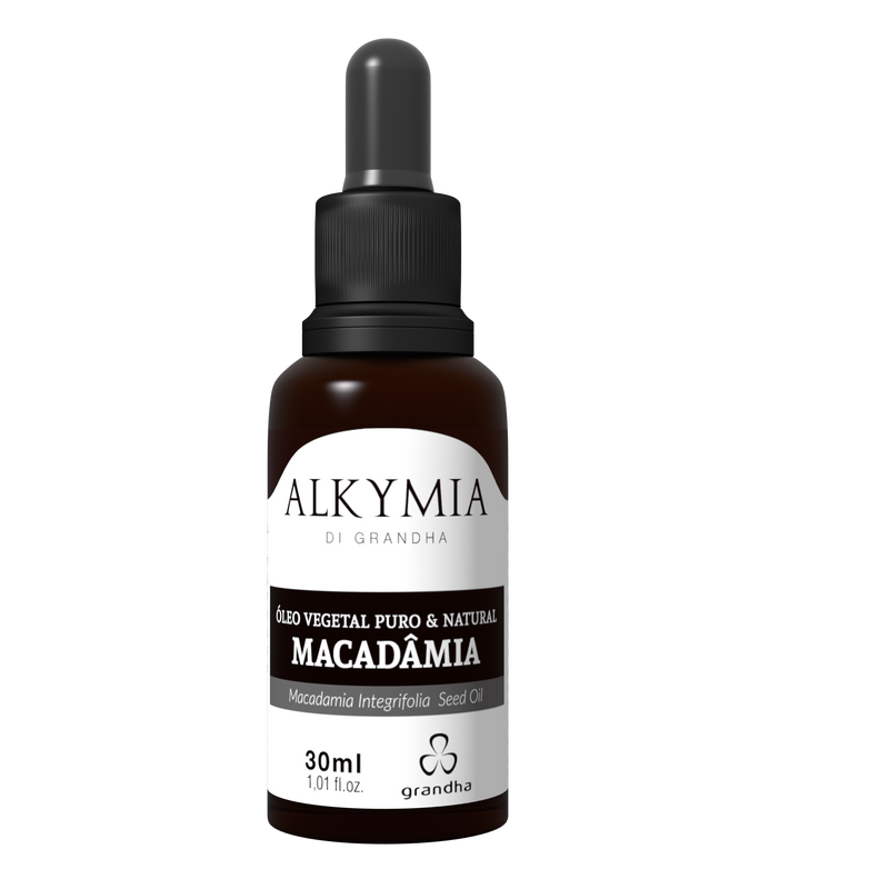 ALKYMIA DI GRANDHA OLEO VEGETAL PURO E NATURAL MACADAMIA 30ML 